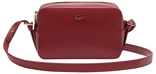 Lacoste Damen Nf3879kl kleine Umhängetasche, Cranberry von Lacoste