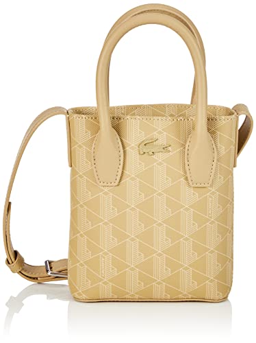 Lacoste Damen Nf4170dg Crossover Bag, Viennois, Beige von Lacoste