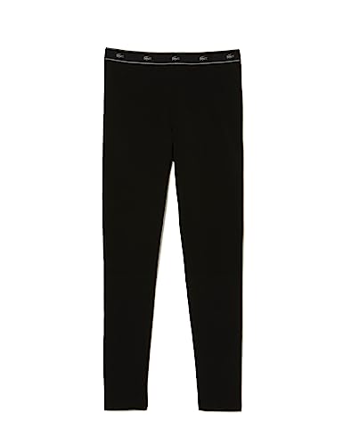 Lacoste Damen OF1561 Leggings, Noir, 3XL von Lacoste