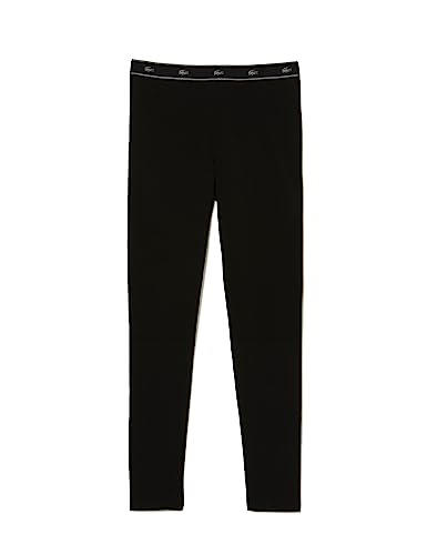 Lacoste Damen OF1561 Leggings, Noir, L von Lacoste