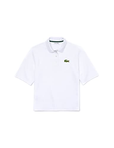 Lacoste Damen PF1883 Poloshirt, Blanc, 34 von Lacoste