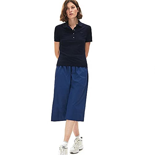 Lacoste Damen PF5462 Polohemd, Marine, 48 von Lacoste