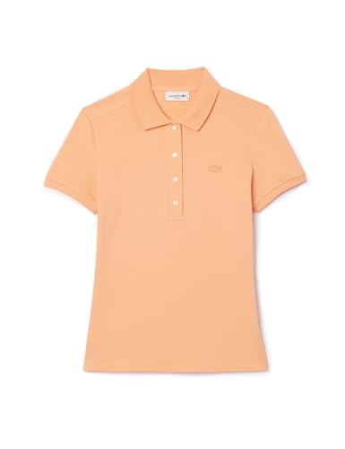 Lacoste-Damen Polo KURZARM-PF5462-00, Hell Orange, 38 von Lacoste