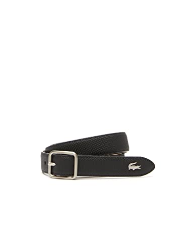 Lacoste Damen Rc4066 Ledergoods Belt, Krema Black, 80 cm von Lacoste