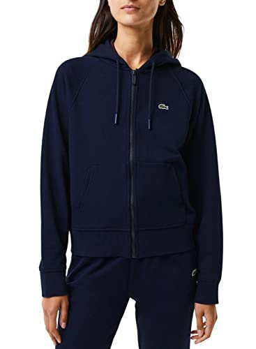 Lacoste Damen SF9213 Sweatshirts, Navy Blue, 40 von Lacoste