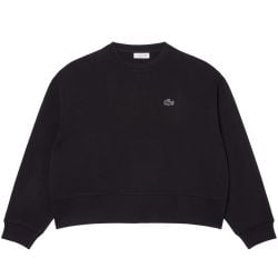 Lacoste Damen Schwarzer Oversized Sweatshirt von Lacoste