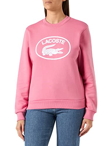 Lacoste Damen Sf0342 Sweatshirts, Reseda Pink, 36 von Lacoste