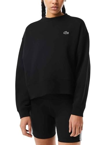 Lacoste Damen Sf5614 Sweatshirts, Schwarz, 32 von Lacoste