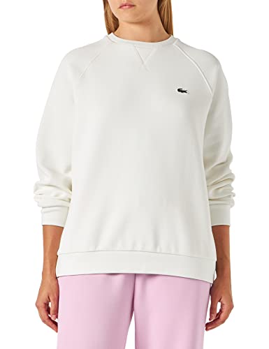 Lacoste Damen Sf7073 Sweatshirts, Mehl, 38 von Lacoste