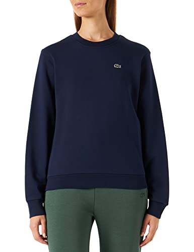 Lacoste Damen Sf9202 Sweatshirts, Marine, 34 von Lacoste