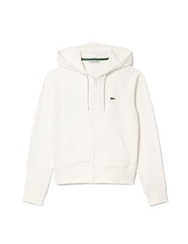 Lacoste - Damen Sweatshirt, Weiß, 34 von Lacoste