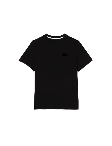 Lacoste Damen TF1562 Schlafanzugoberteil, Noir/Noir, von Lacoste