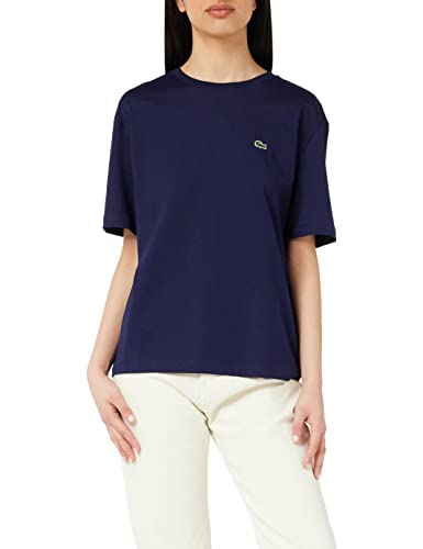 Lacoste Damen TF5441 T-Shirt, Marine, 38 von Lacoste