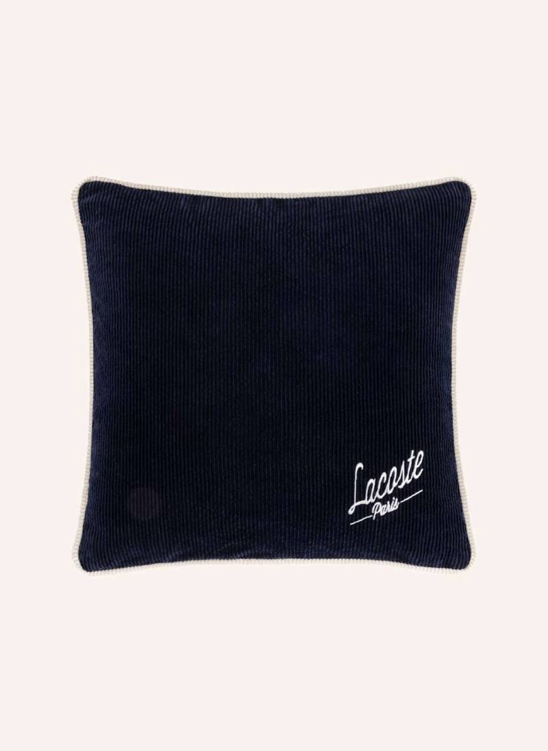 Lacoste Dekokissenhülle Lvelvet blau von Lacoste