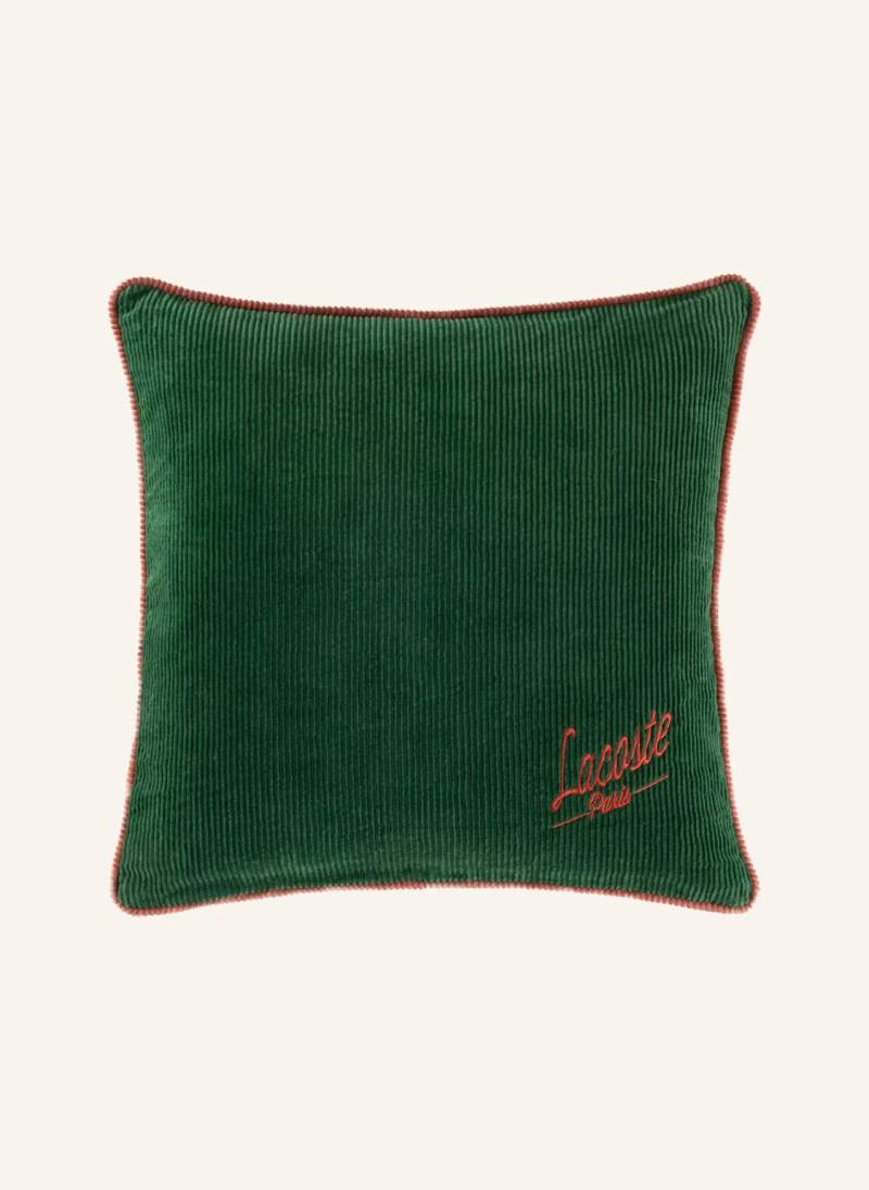 Lacoste Dekokissenhülle Lvelvet gruen von Lacoste