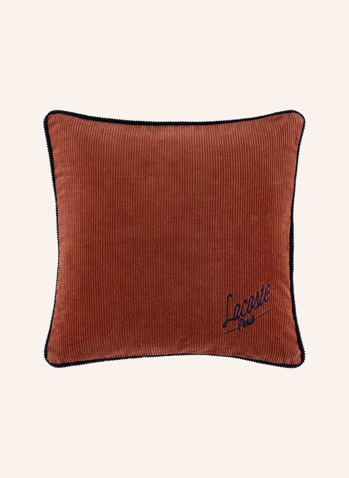 Lacoste Dekokissenhülle Lvelvet orange von Lacoste