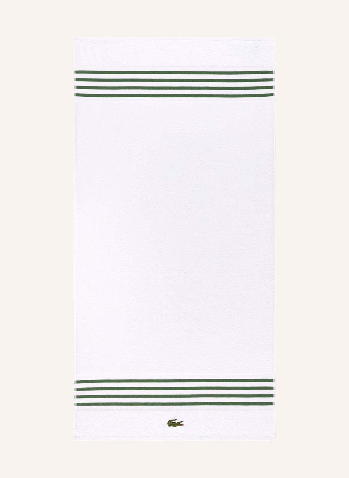 Lacoste Duschtuch Lcourtli gruen von Lacoste