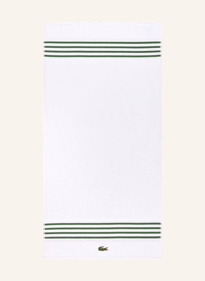 Lacoste Duschtuch Lcourtli gruen von Lacoste