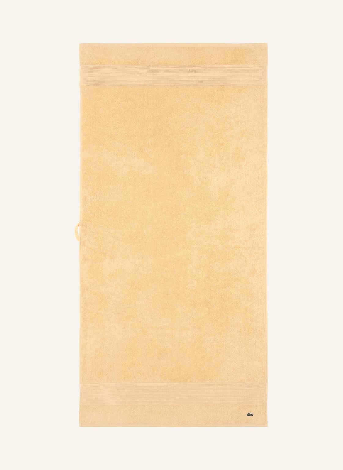 Lacoste Duschtuch Llecroco beige von Lacoste