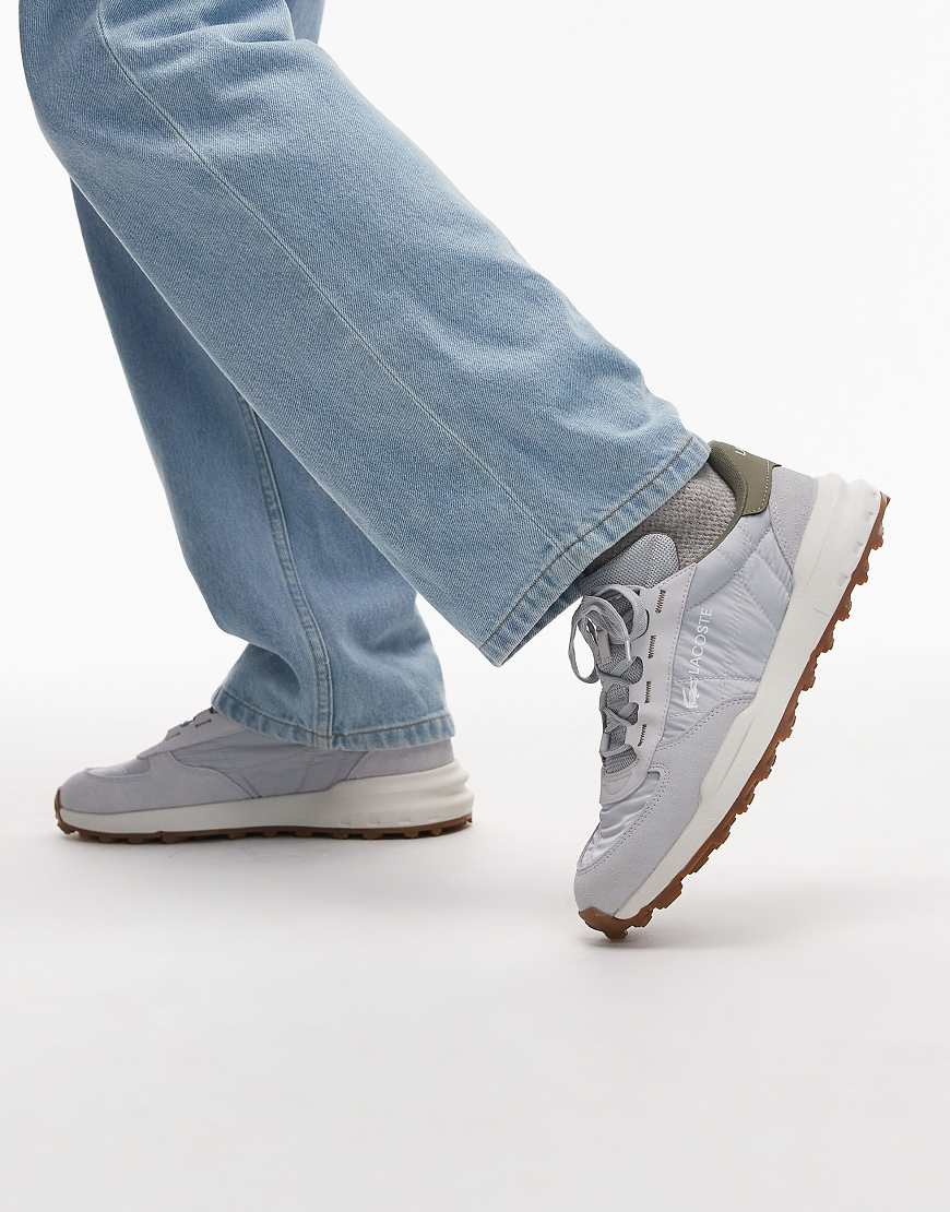 Lacoste - Elite Active Evo - Sneaker in Hellgrau von Lacoste