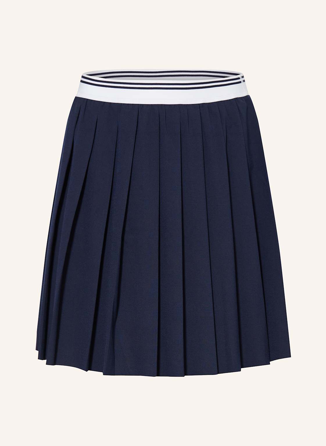 Lacoste Faltenrock blau von Lacoste