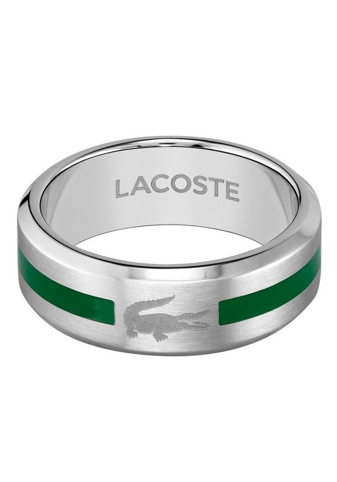 Lacoste Fingerring Schmuck Edelstahl Herrenring LACOSTE BASELINE von Lacoste