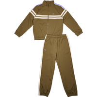 Lacoste Front Stripe Croc Kleinkind Trainingsanzüge - Olivgrün - Größe 140 - 152 CM - Poly Woven von Lacoste