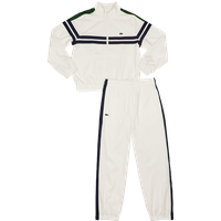 Lacoste Front Stripe Croc Kleinkind Trainingsanzüge - Weiß - Größe 122 - 130 CM - Poly Woven von Lacoste