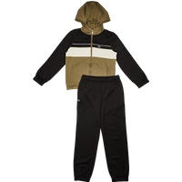 Lacoste Front Stripe Kleinkind Trainingsanzüge - Olivgrün - Größe 130 - 140 CM - Poly Tricot von Lacoste