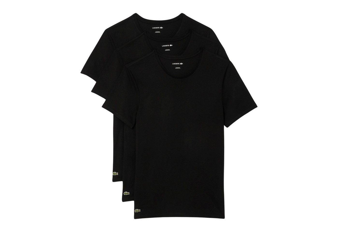 Lacoste Funktionsshirt Herren Lounge Shirt 3er Pack (3 Stück, Pack) von Lacoste