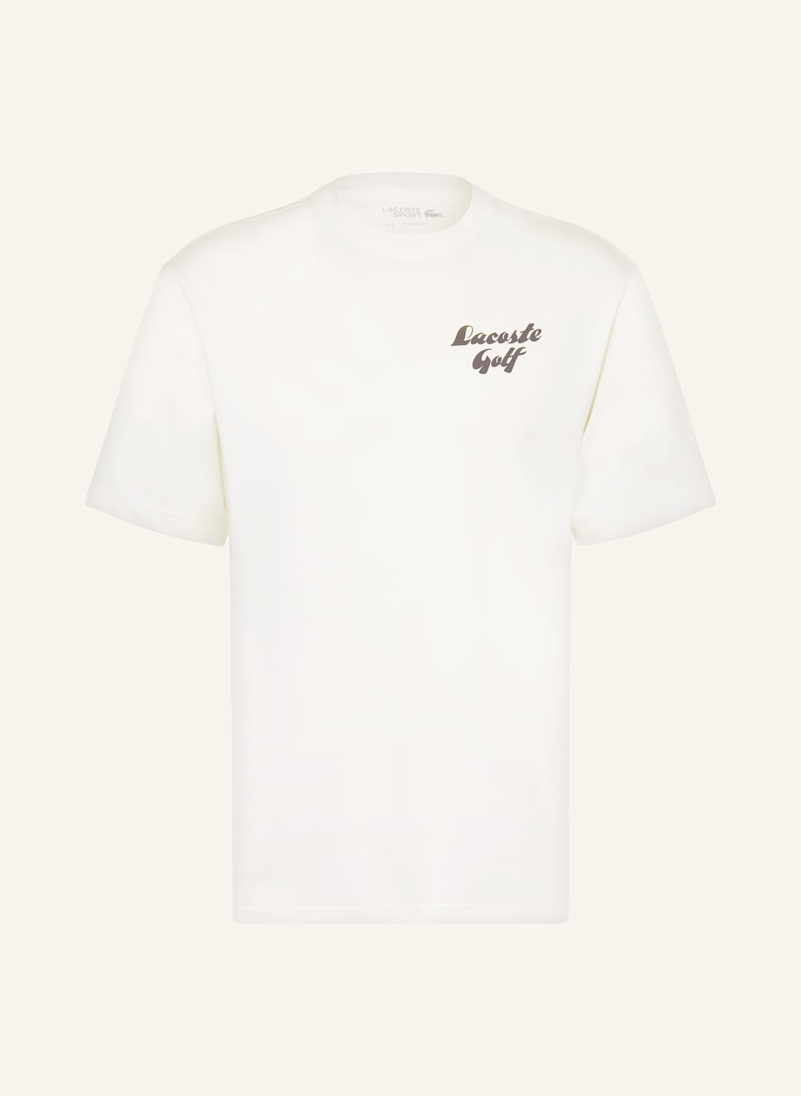 Lacoste Funktionsshirt beige von Lacoste