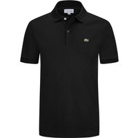 Lacoste Glattes Poloshirt mit Krokodil-Aufnäher, Regular Fit in M von Lacoste