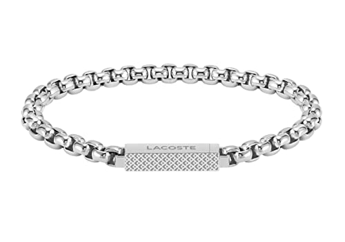 Lacoste Gliederarmband für Herren Kollektion L'ESSENTIEL Verziert mit petit piqué Muster - 2040123 Lacoste Gliederarmband für Herren Kollektion L'ESSENTIEL Verziert mit petit piqué Muster - 2040123 von Lacoste
