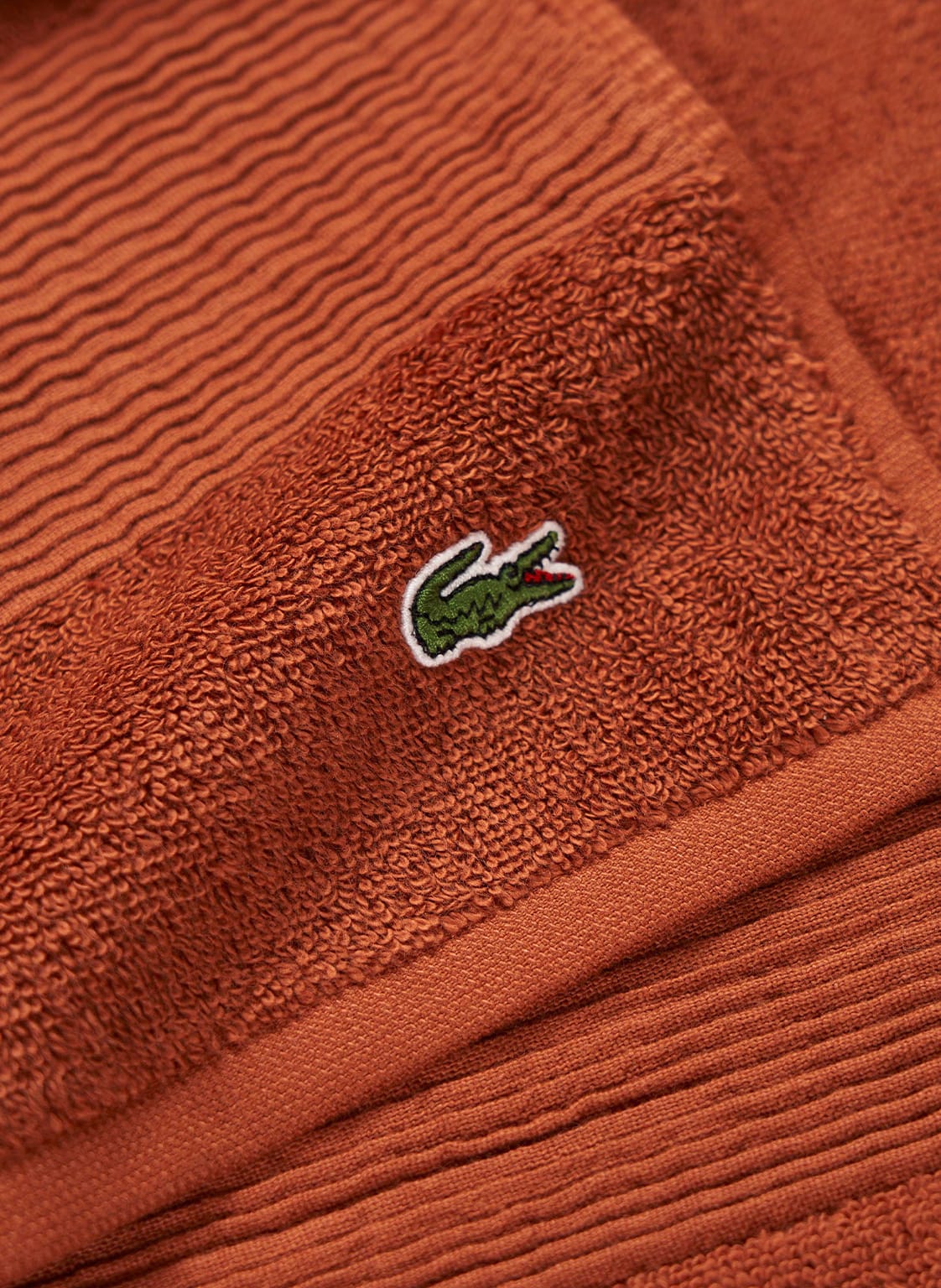 Lacoste Handtuch L Le Croco (2tlg) orange von Lacoste