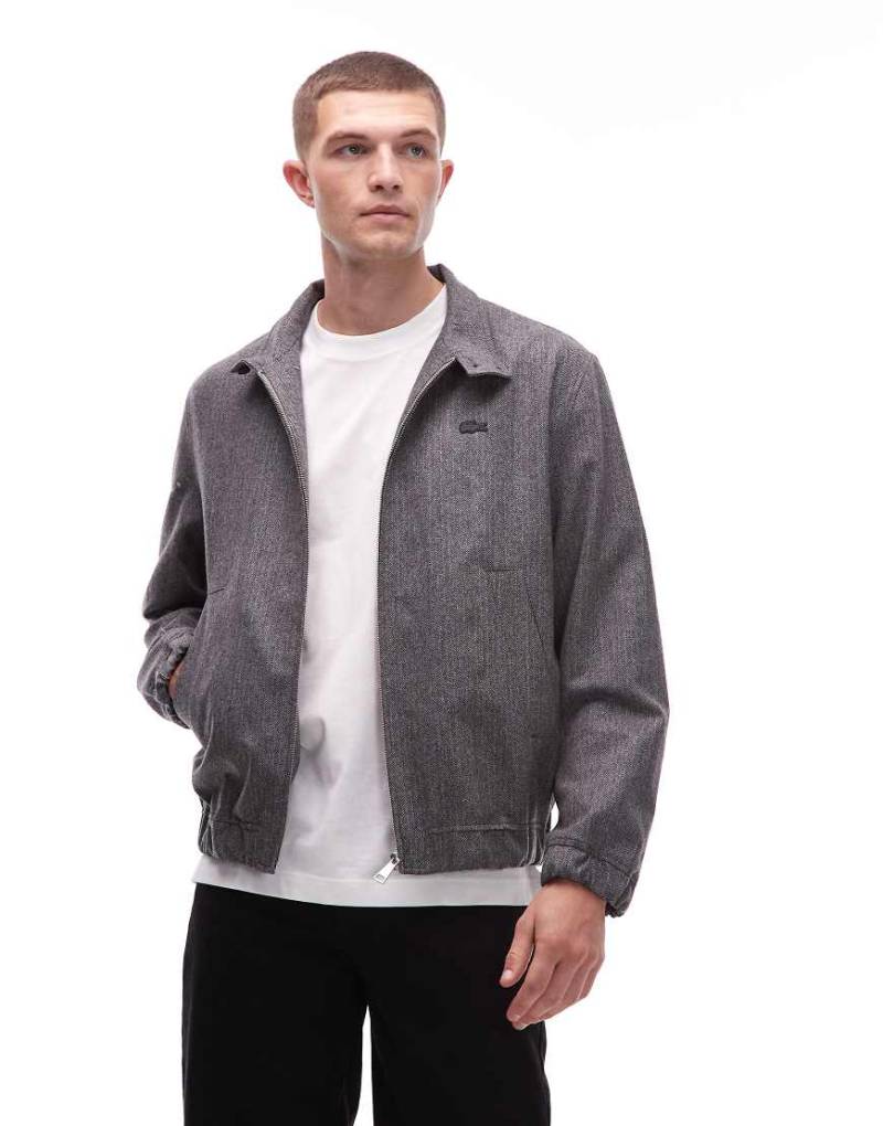 Lacoste - Harrington-Jacke in Grau Lacoste - Harrington-Jacke in Grau von Lacoste