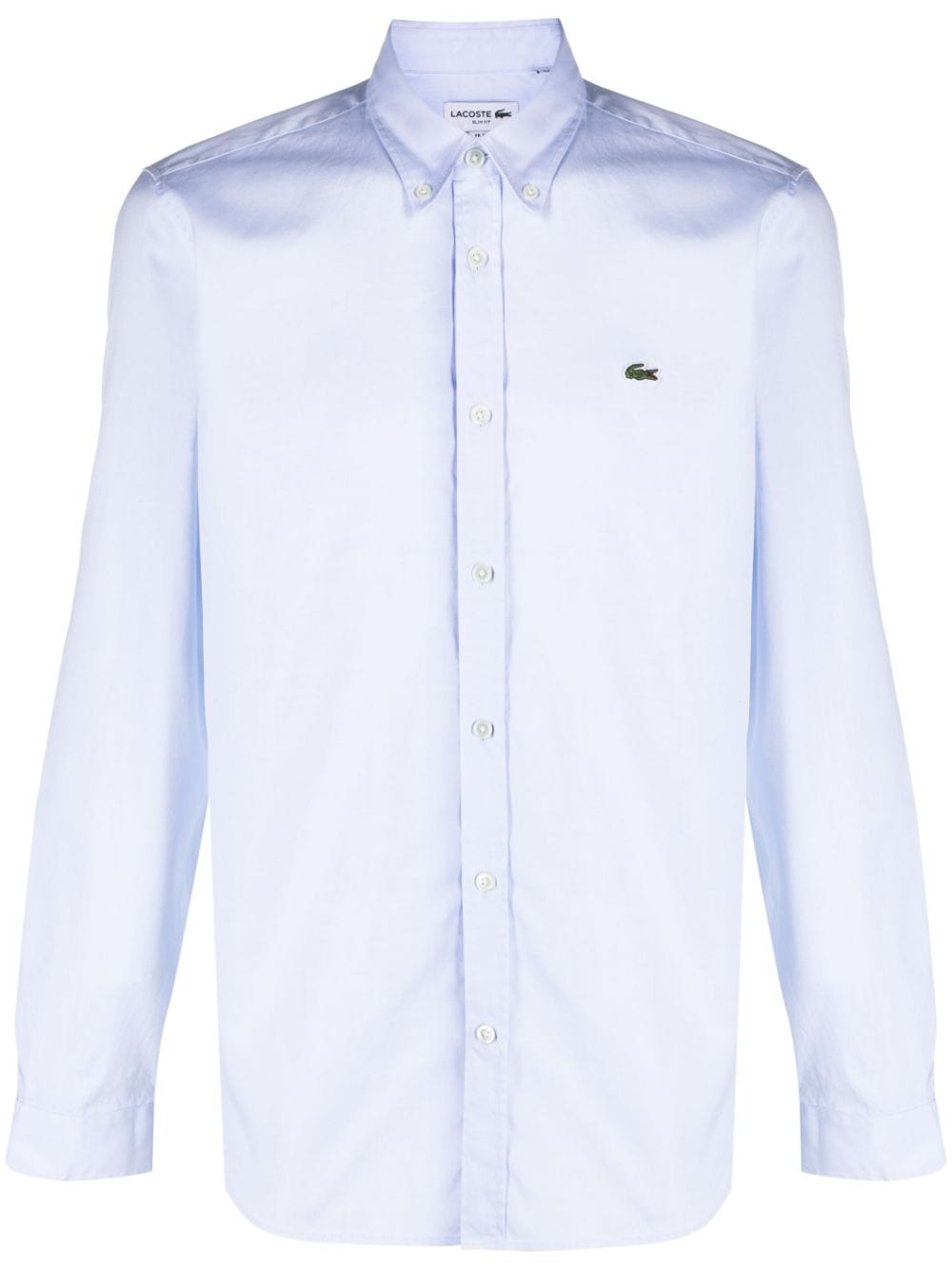 Lacoste Hemd mit Logo-Patch - Blau von Lacoste