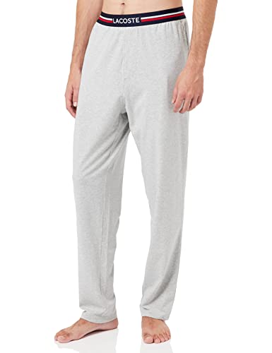 Lacoste Herren 3H3461 Pyjamahosen, Argent Chine, L von Lacoste