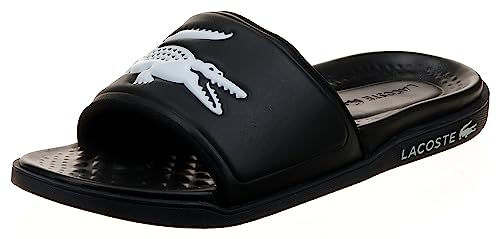 Lacoste Herren 43CMA0020 Pantoletten & Sandalen, BLK/WHT, 39.5 EU von Lacoste