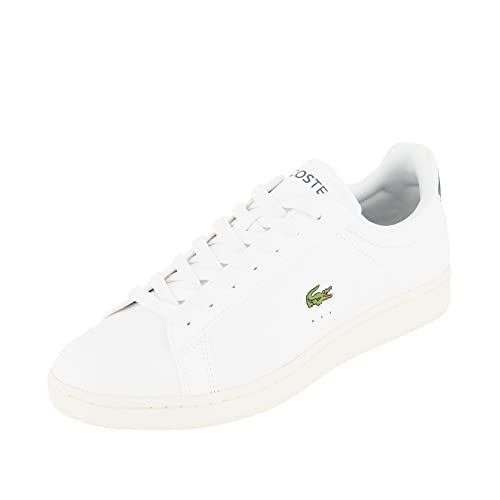 Lacoste Herren 45SMA0112 Sneaker, Wht Dk Grn, 44 EU von Lacoste