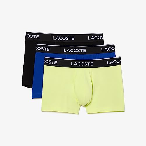 Lacoste Herren 5H3389 Badehose, LIMEIRA/Cobalt-Noir, von Lacoste