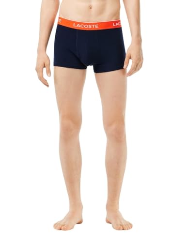 Lacoste Herren 5H3401 Badehose, Marine/Sequoia-Sunrise-SP, von Lacoste