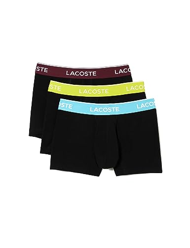 Lacoste Herren 5H3401 Badehose, Noir/ANSE-ZIN-LUCIOLE, von Lacoste