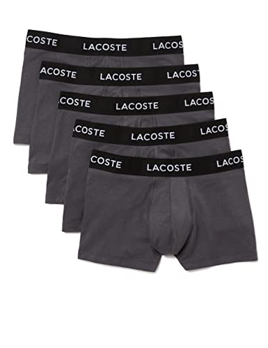Lacoste Herren 5H5203 Unterwäsche, Fonte, L, Pack of 5 von Lacoste