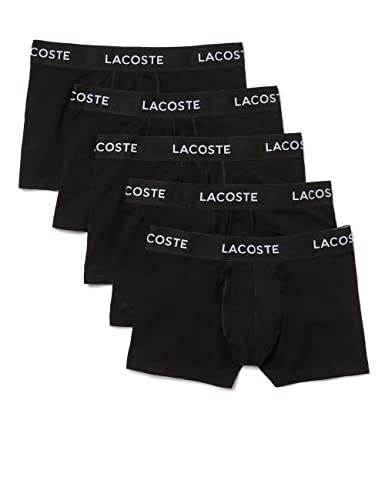 Lacoste Herren 5H5203 Unterwäsche, Noir, M, Pack of 5 Lacoste Herren 5H5203 Unterwäsche, Noir, M, Pack of 5 von Lacoste