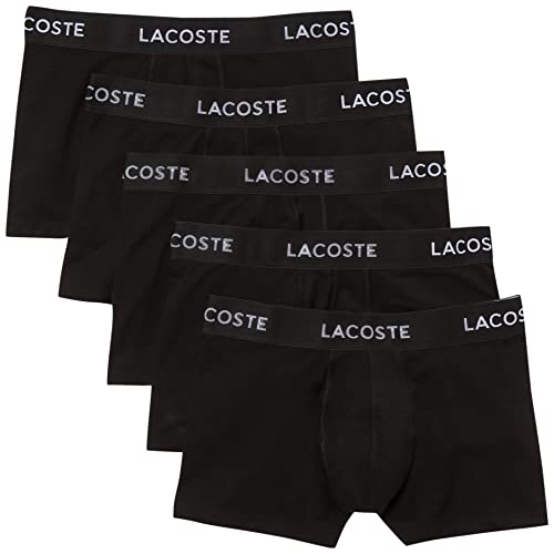 Lacoste Herren 5H5203 Unterwäsche, Noir, XL , Pack of 5 von Lacoste