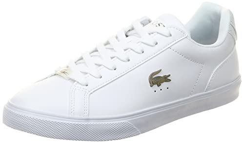 Lacoste Herren 745CMA005221G_44,5 Sneakers, White, 44.5 EU von Lacoste