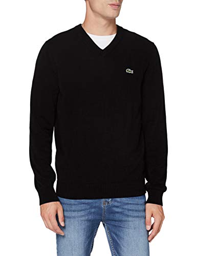 Lacoste Herren AH1951 Pullover, Noir, XL von Lacoste