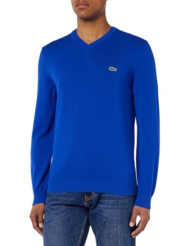 Lacoste Herren AH1951 Pullover, Cobalt, X-Small von Lacoste