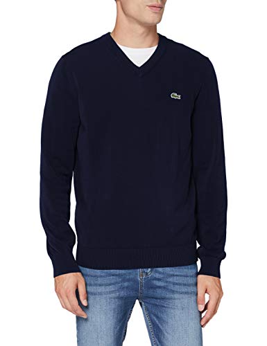 Lacoste Herren AH1951 Pullover, Marine, 4XL von Lacoste