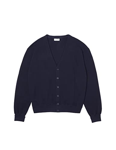 Lacoste Herren Ah6886 Sweater, Marineblau, 4X-Large von Lacoste